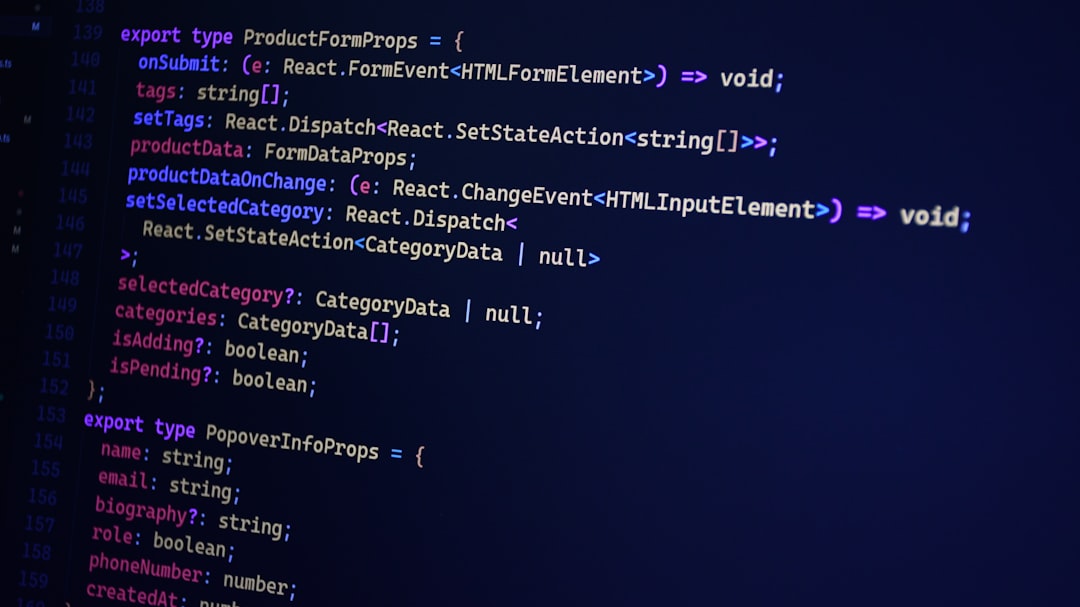 A computer screen with a bunch of lines on it