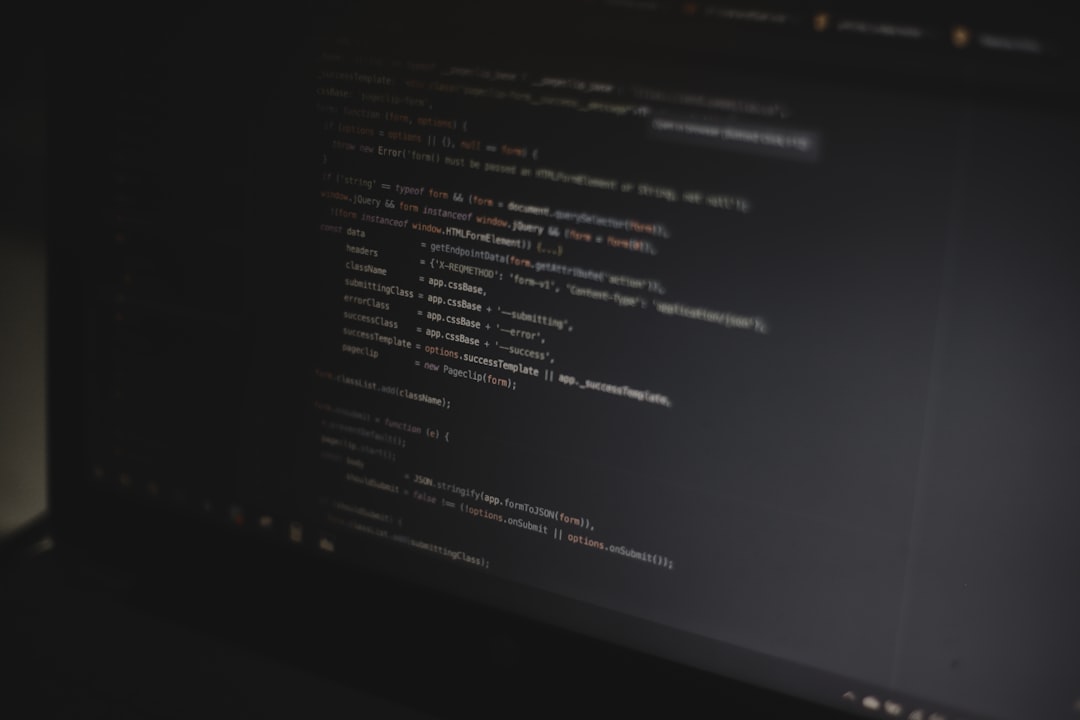 black flat screen computer monitor